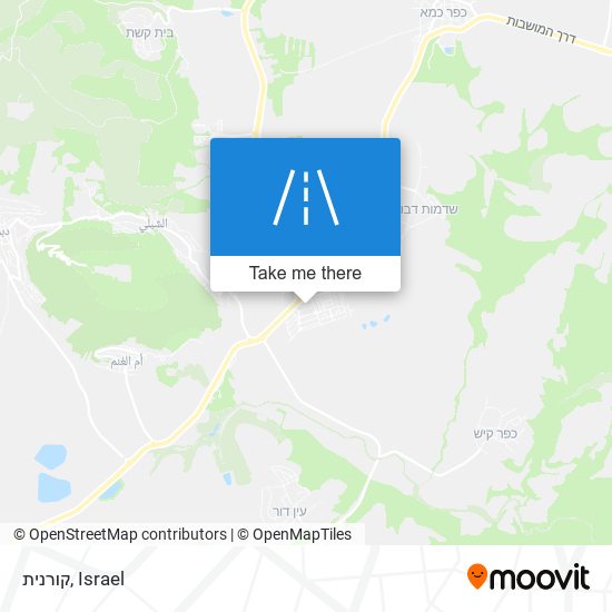 קורנית map