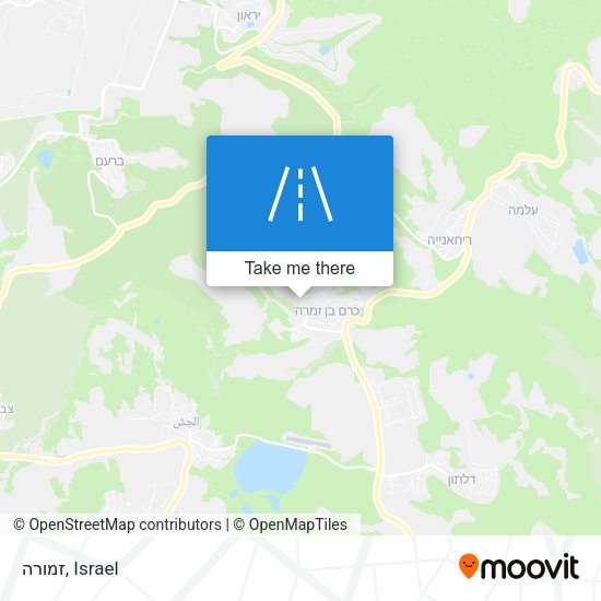Карта זמורה