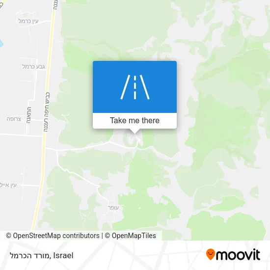 Карта מורד הכרמל