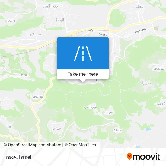 Карта אנפה