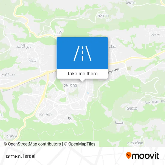 Карта הארזים