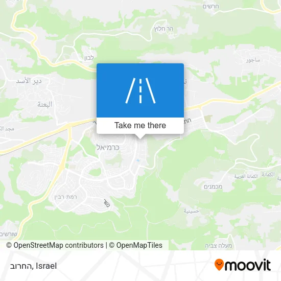 Карта החרוב
