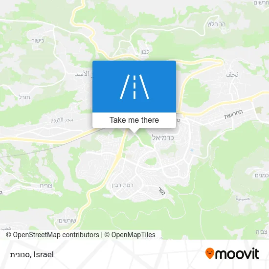 Карта סנונית