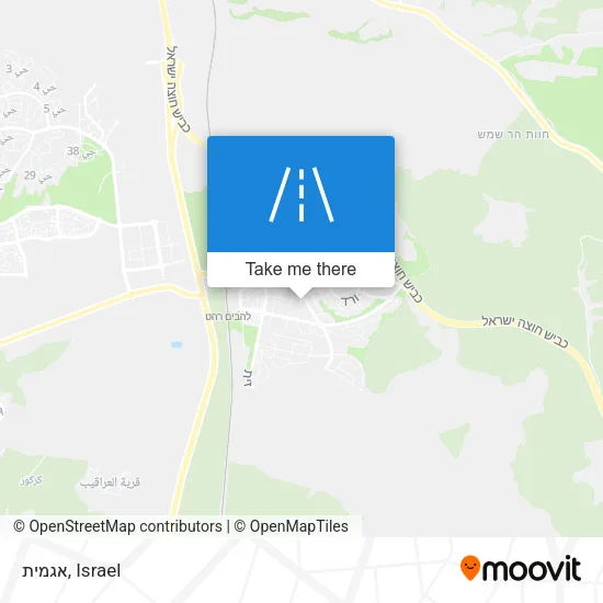 Карта אגמית