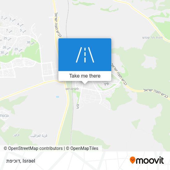 דוכיפת map