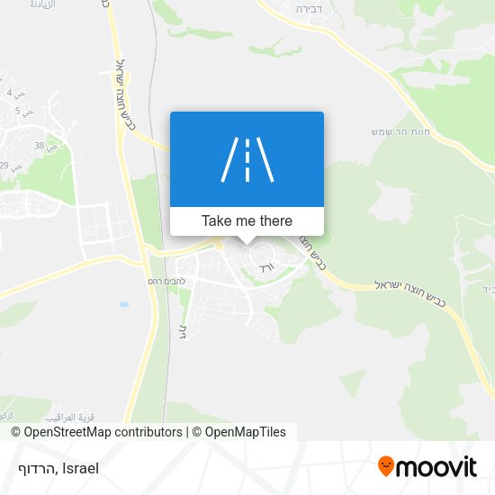 הרדוף map