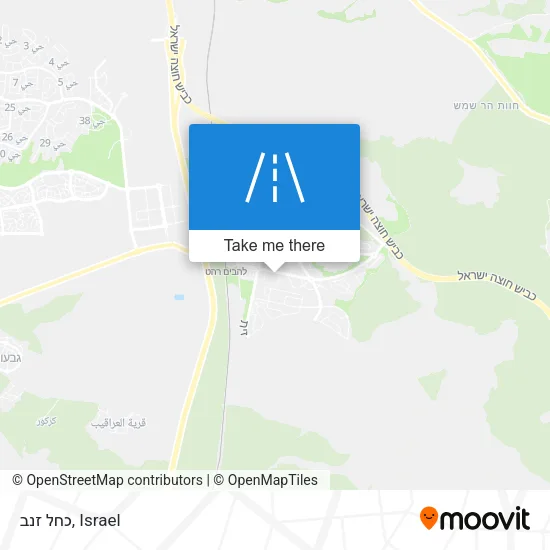 Карта כחל זנב