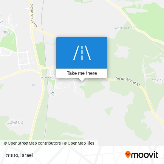 סנונית map