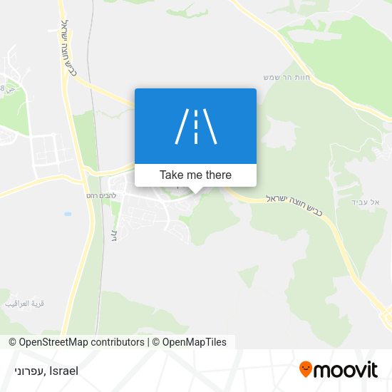Карта עפרוני