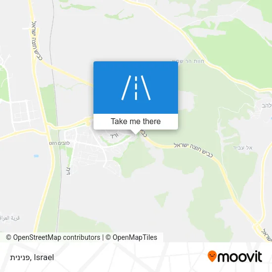 Карта פנינית