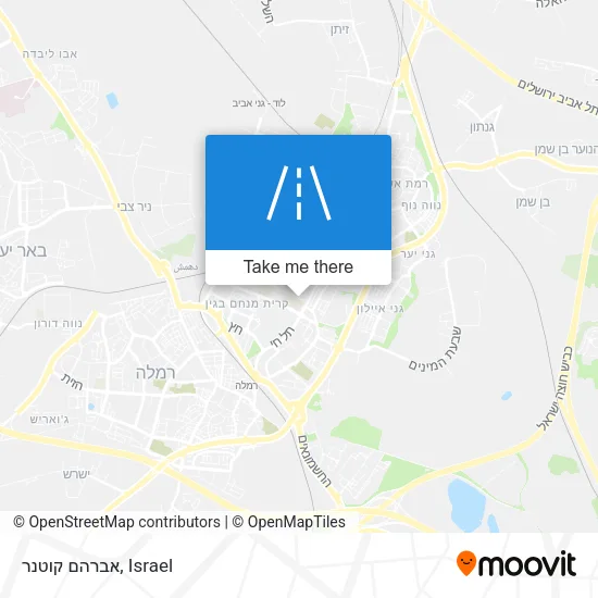 Карта אברהם קוטנר