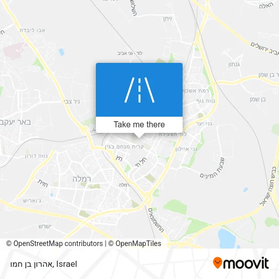 Карта אהרון בן חמו