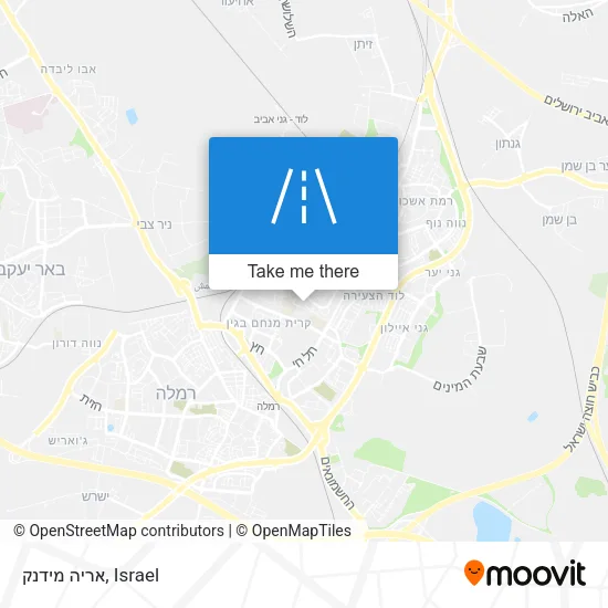 Карта אריה מידנק