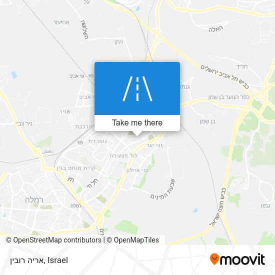 Карта אריה רובין
