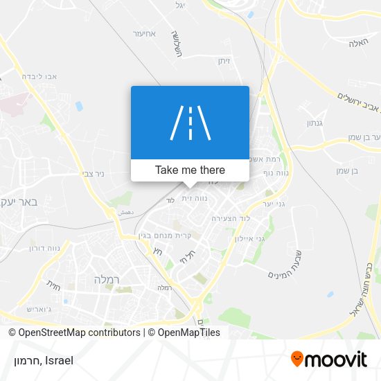 חרמון map
