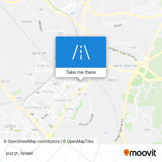 יקינטון map