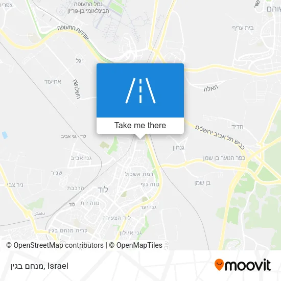 Карта מנחם בגין