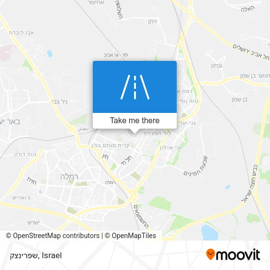 Карта שפרינצק
