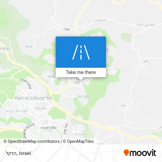 Карта הדקל