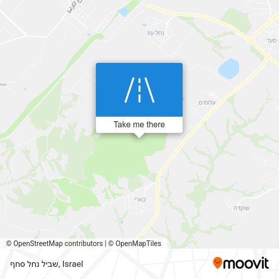שביל נחל סחף map