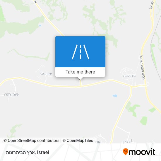 ארץ הביתרונות map