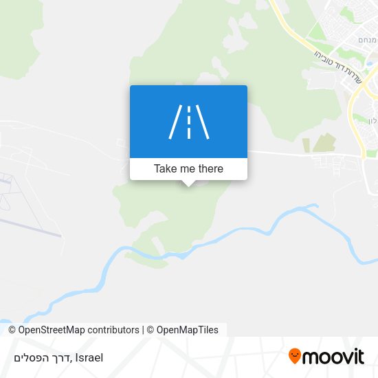 דרך הפסלים map