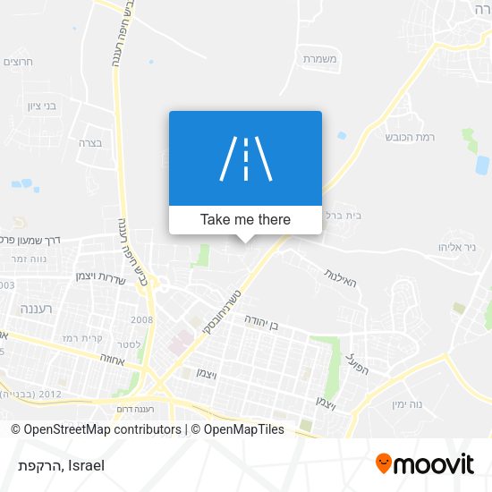 הרקפת map