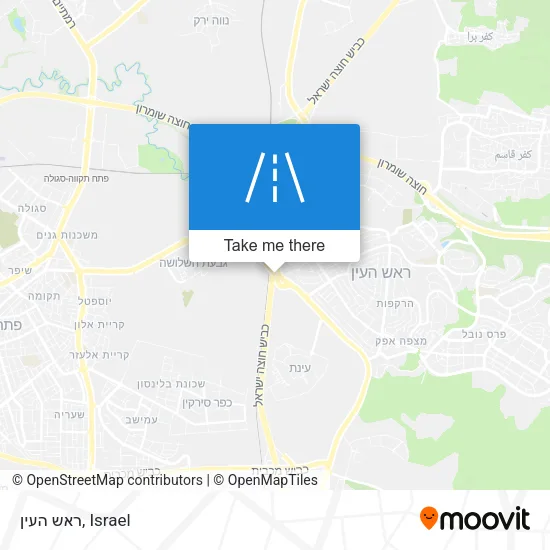 Карта ראש העין