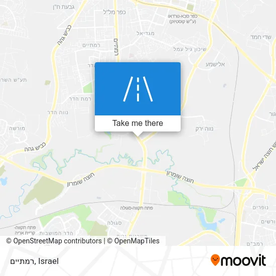 Карта רמתיים