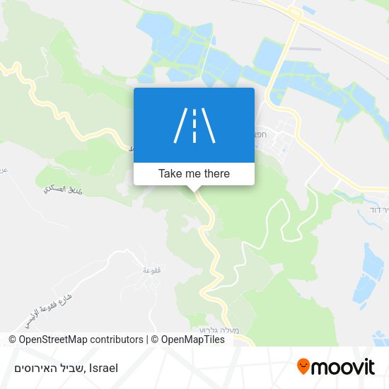 שביל האירוסים map