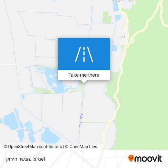 הגשר הירוק map
