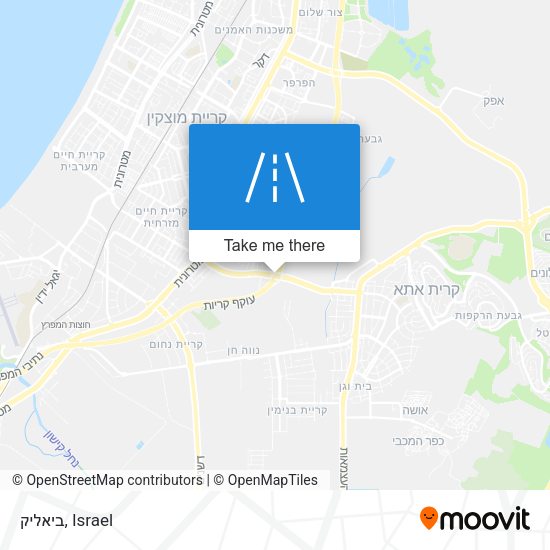 ביאליק map