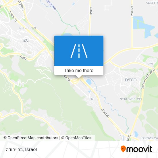 בר יהודה map