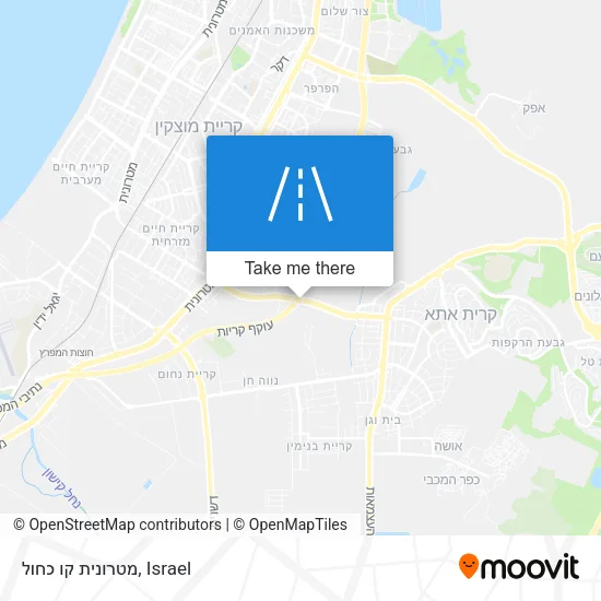 Карта מטרונית קו כחול