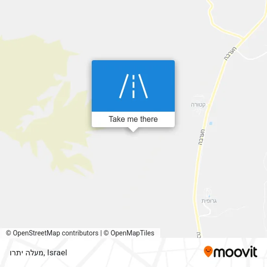Карта מעלה יתרו
