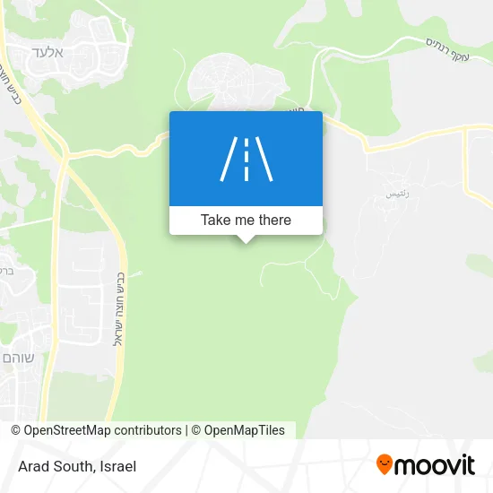 Карта Arad South