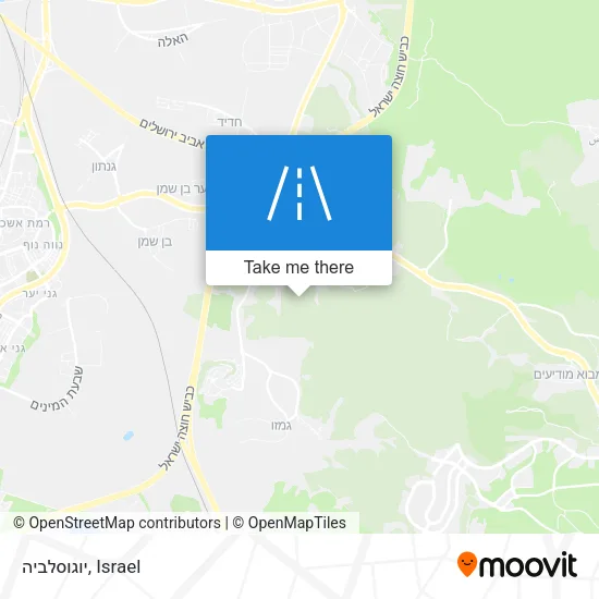 Карта יוגוסלביה