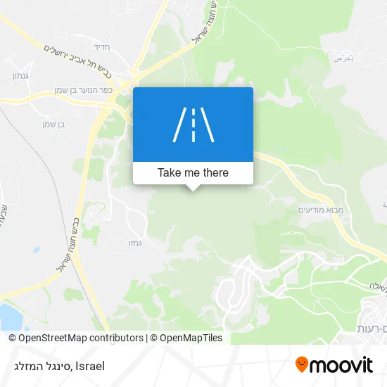 Карта סינגל המזלג