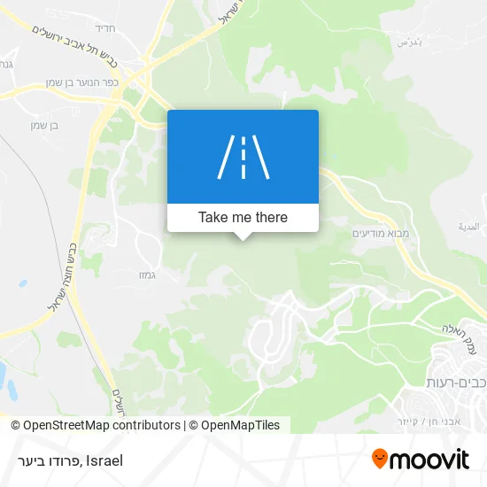 Карта פרודו ביער