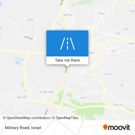 Military Road map