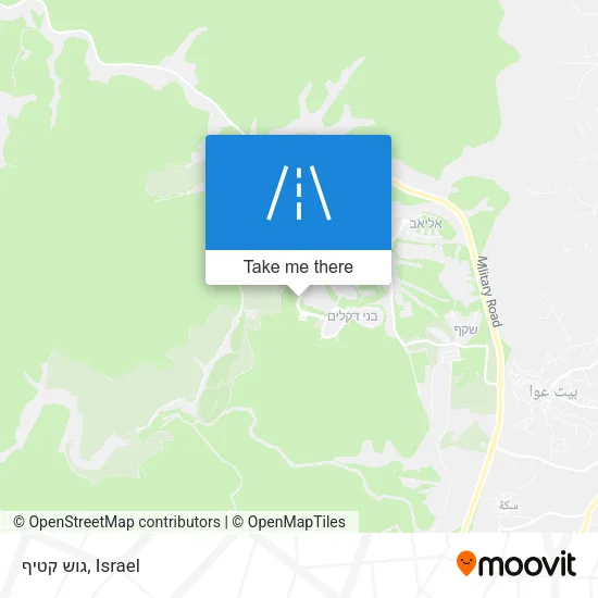 Карта גוש קטיף