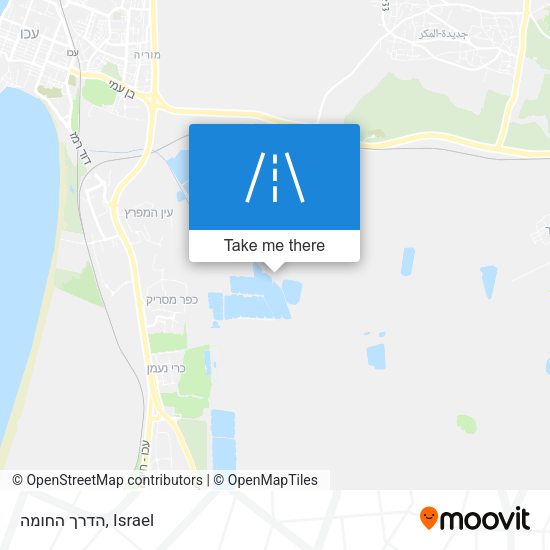 הדרך החומה map