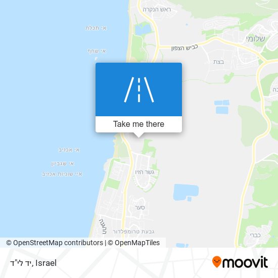 יד לי"ד map