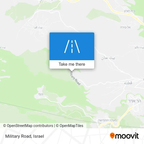 Military Road map