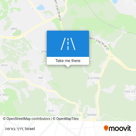 דרך בורמה map