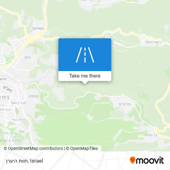 Карта חוות היערן