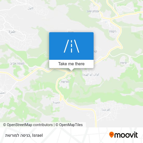 כניסה למורשת map
