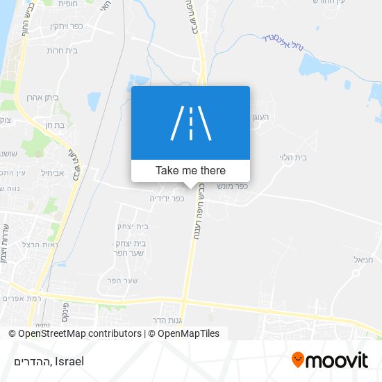 ההדרים map