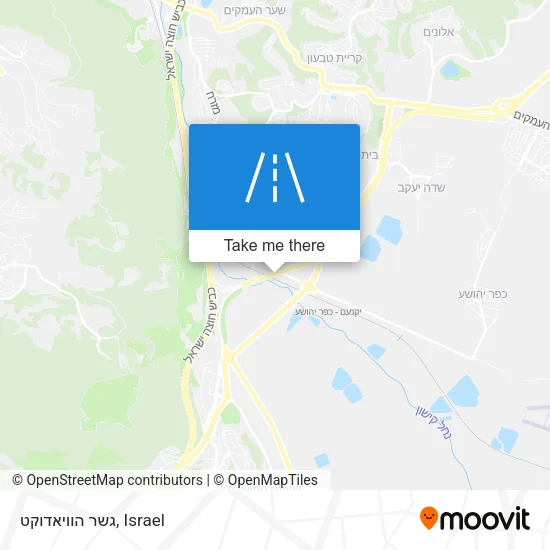 Карта גשר הוויאדוקט