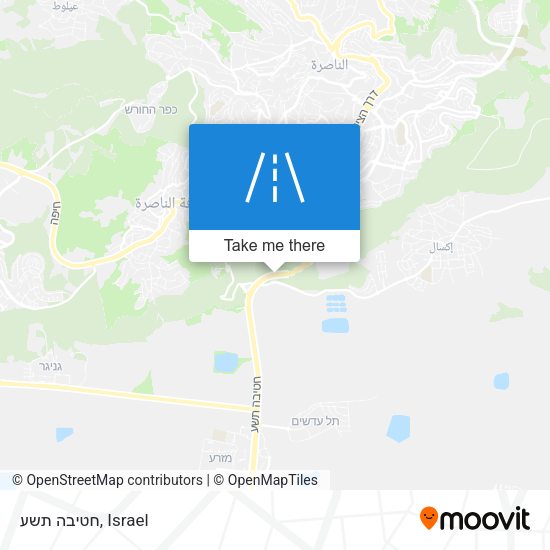 חטיבה תשע map